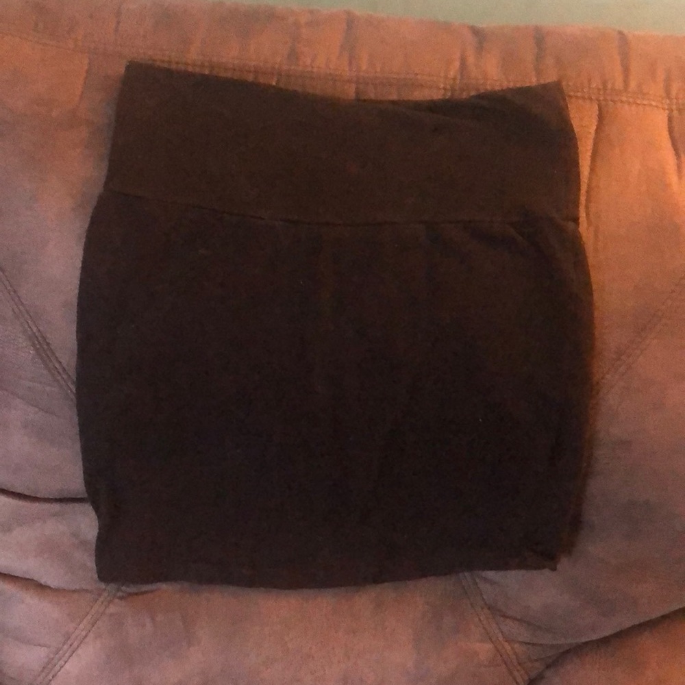 Black skirt
